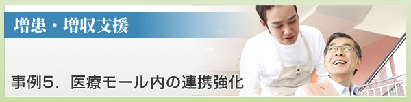 医療モール内の連携強化