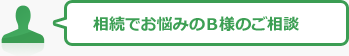 相続でお悩みのB様のご相談